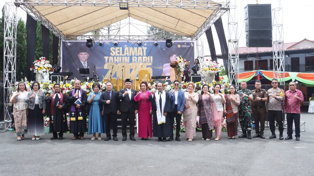 Pemkab Dairi Gelar Syukuran Tahun Baru 2025