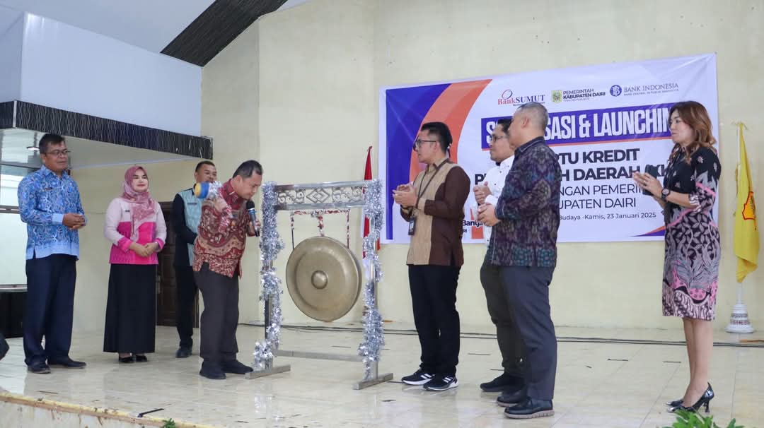 Pemkab Dairi Launching Kartu Kredit Pemerintah Daerah