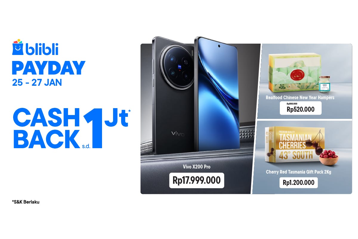 Lagi Blibli Gelar Belanja Hemat Saat Gajian