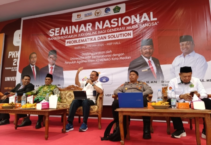 Kadis Kominfo Provsu Ilyas Sitorus Ajak Mahasiswa Hindari Judi Online