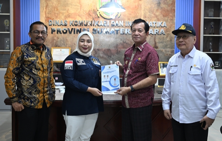 Terima Kunker Anggota Komisi I DPR RI, Kadis Kominfo Ilyas Sitorus Sampaikan Permasalahan Komunikasi dan Informasi di Sumut