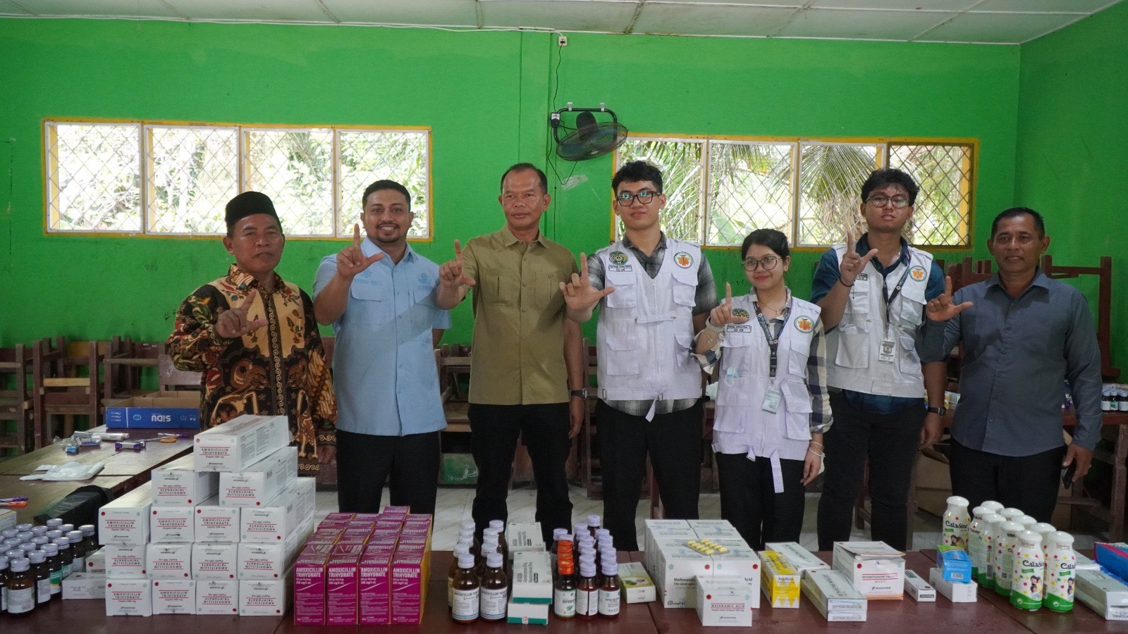 Layanan Kesehatan Gratis Digelar TBM FK USU di Tanjungpura Langkat