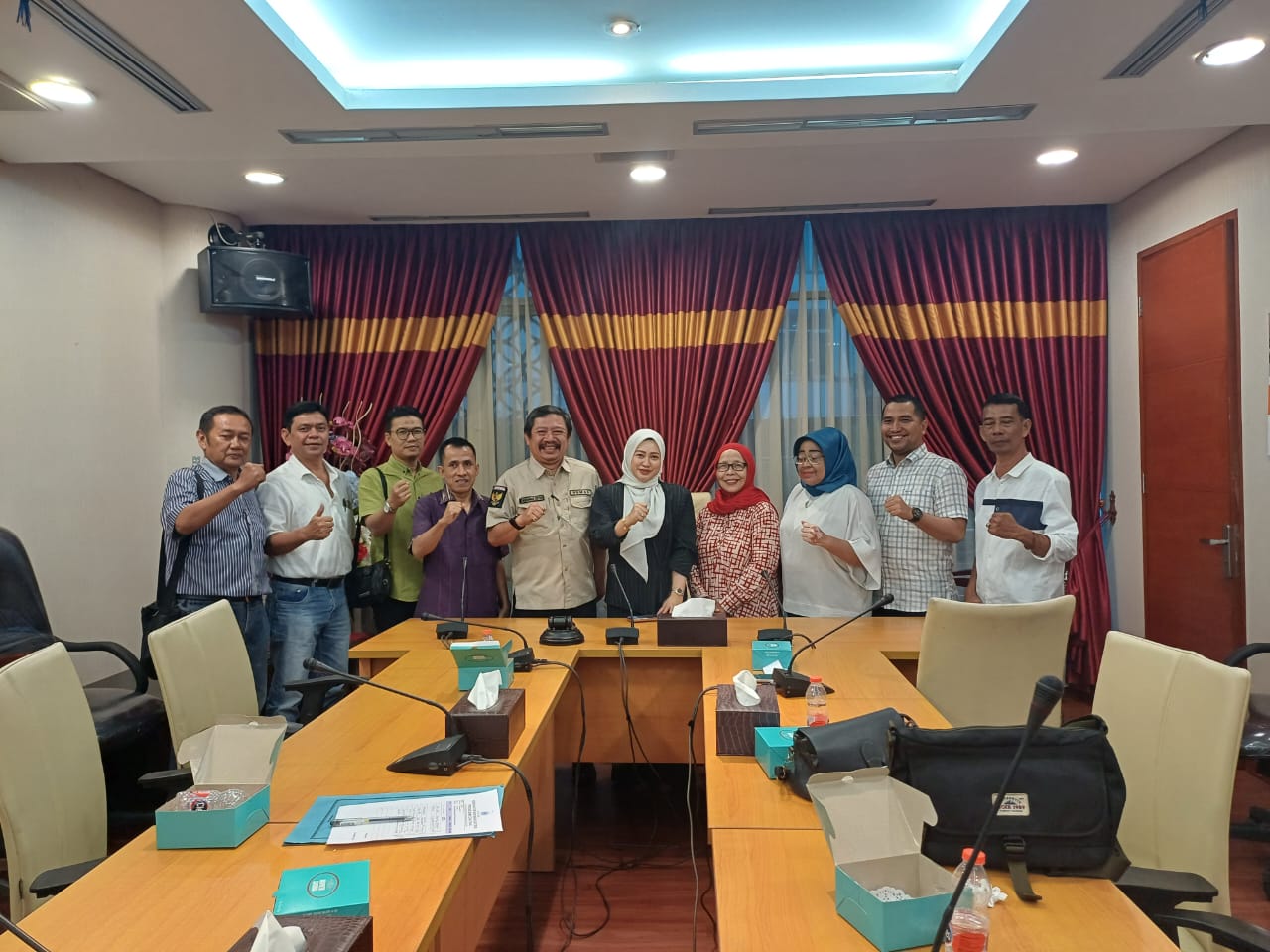 Perkuat Sinergitas dengan Pimpinan Dewan, Pokja Wartawan DPRD Sumut Bersilaturahmi ke Ketua DPRD Sumut