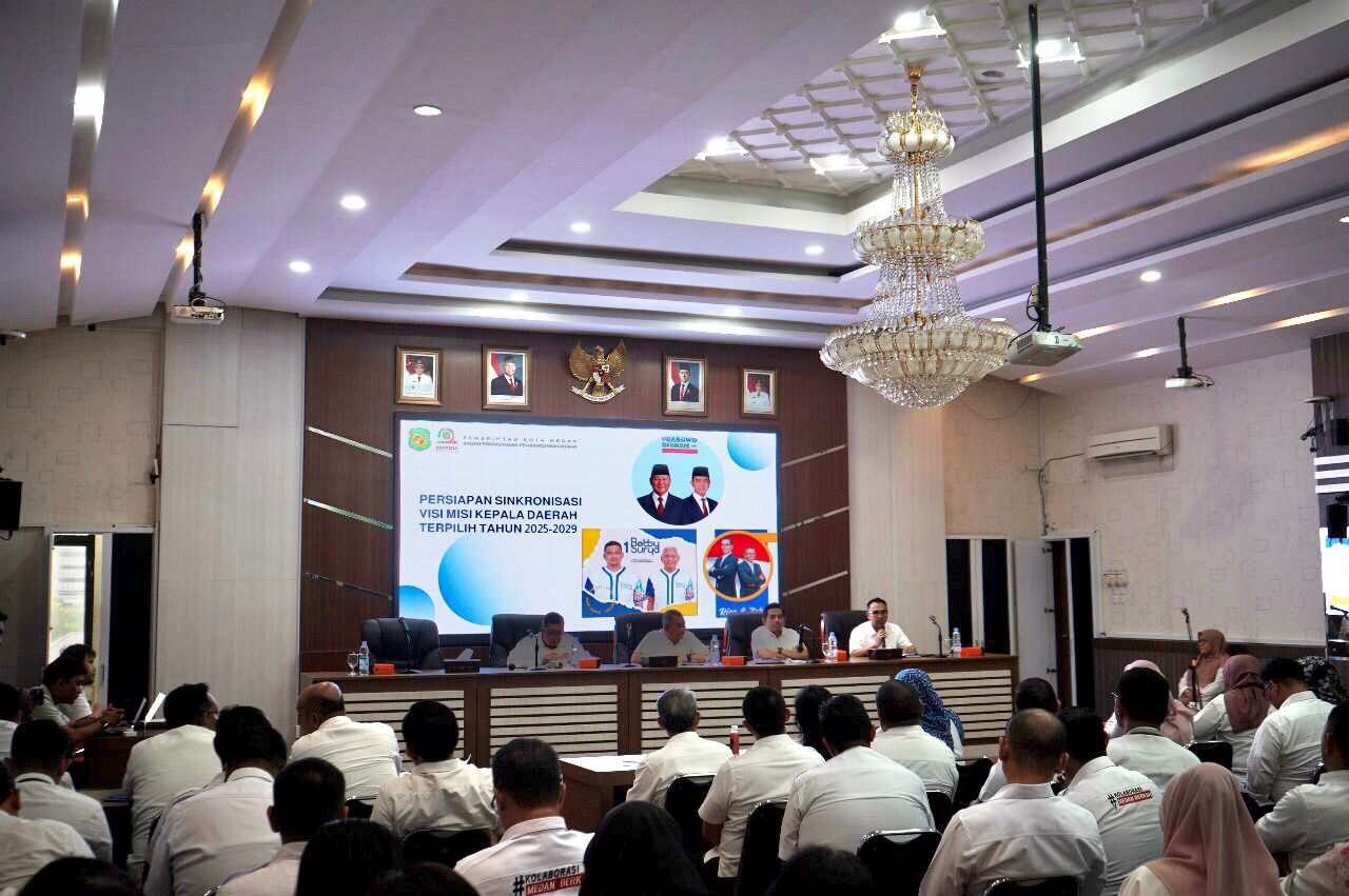 Perangkat Daerah Pemko Medan Sinkronisasi Program dan Kegiatan dengan Visi Misi Kepala Daerah Terpilih