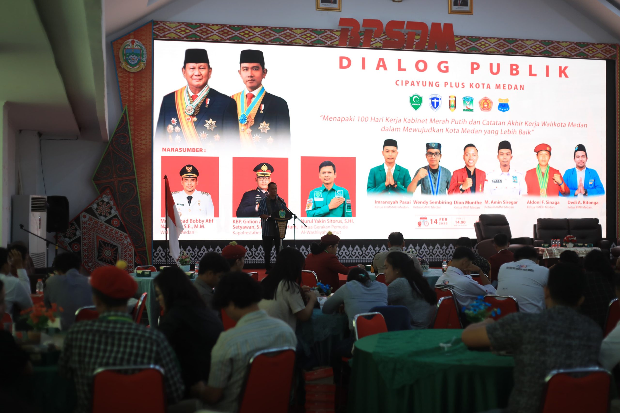 Dialog Publik Catatan Akhir Wali Kota, Cipayung Plus Nilai Bobby Masif Lakukan Pembangunan Infrastruktur
