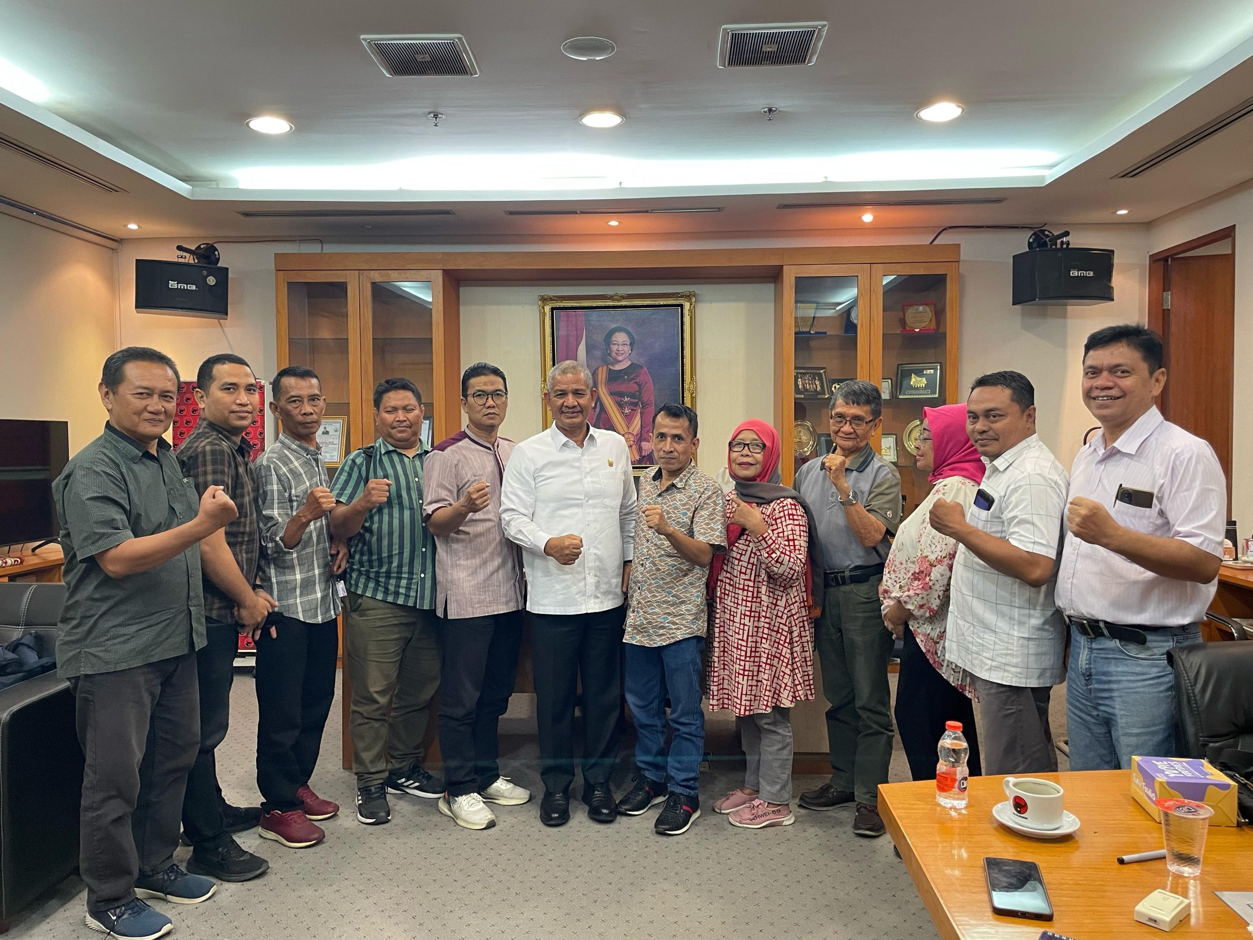 Terima Silaturahmi Pokja Wartawan DPRD Sumut Sutarto Dukung Wartawan Jalankan Fungsi Jurnalistik