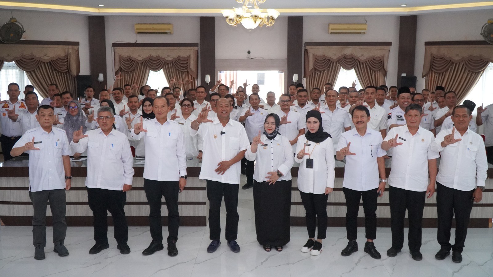 Bupati Langkat Pimpin Rapat Kerja Perdana, Sinkronisasi Asta Cita & Visi Misi
