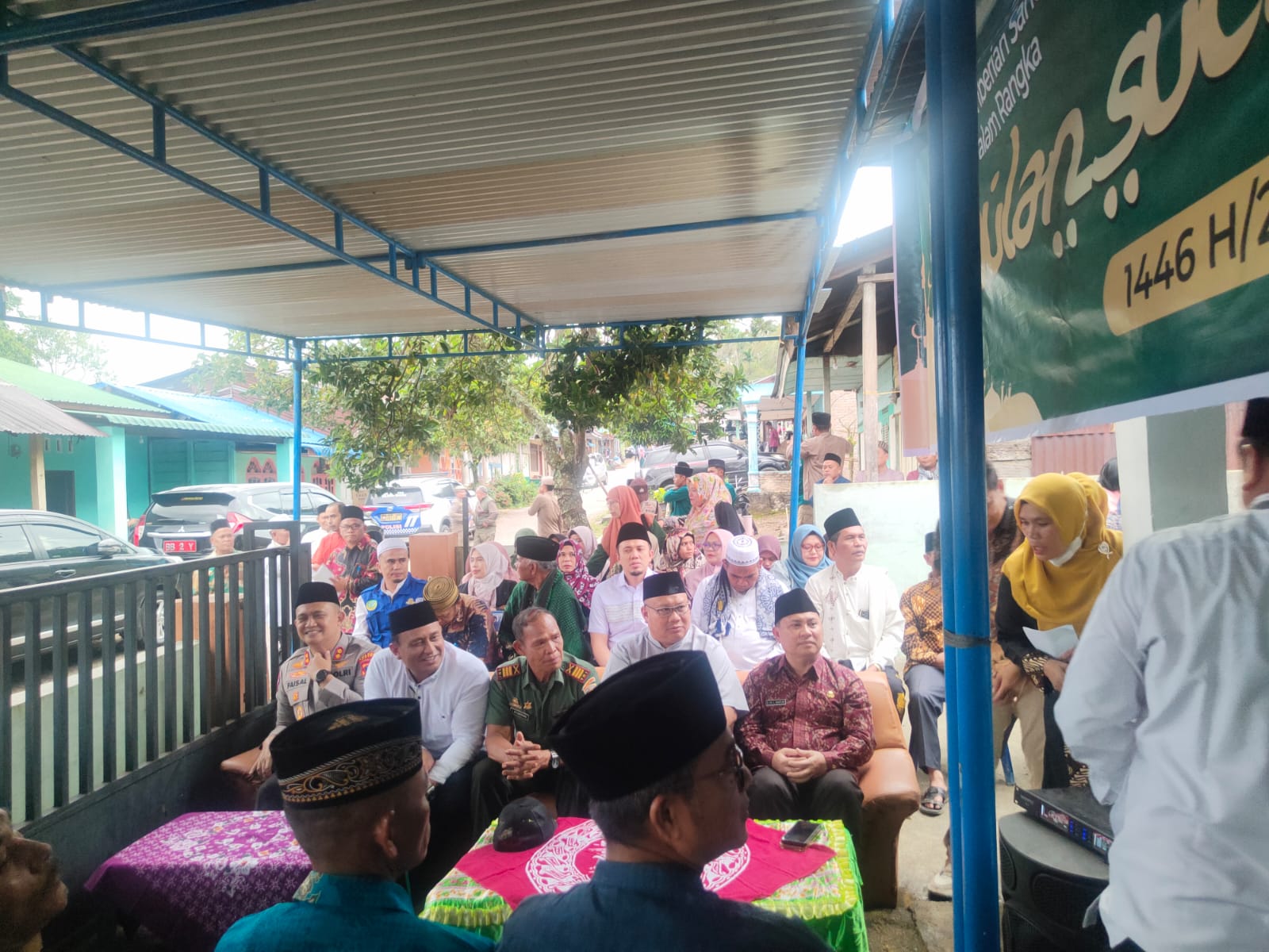 Wakil Bupati Dairi Buka Puasa dan Tarawih Bersama Warga Pangaribuan