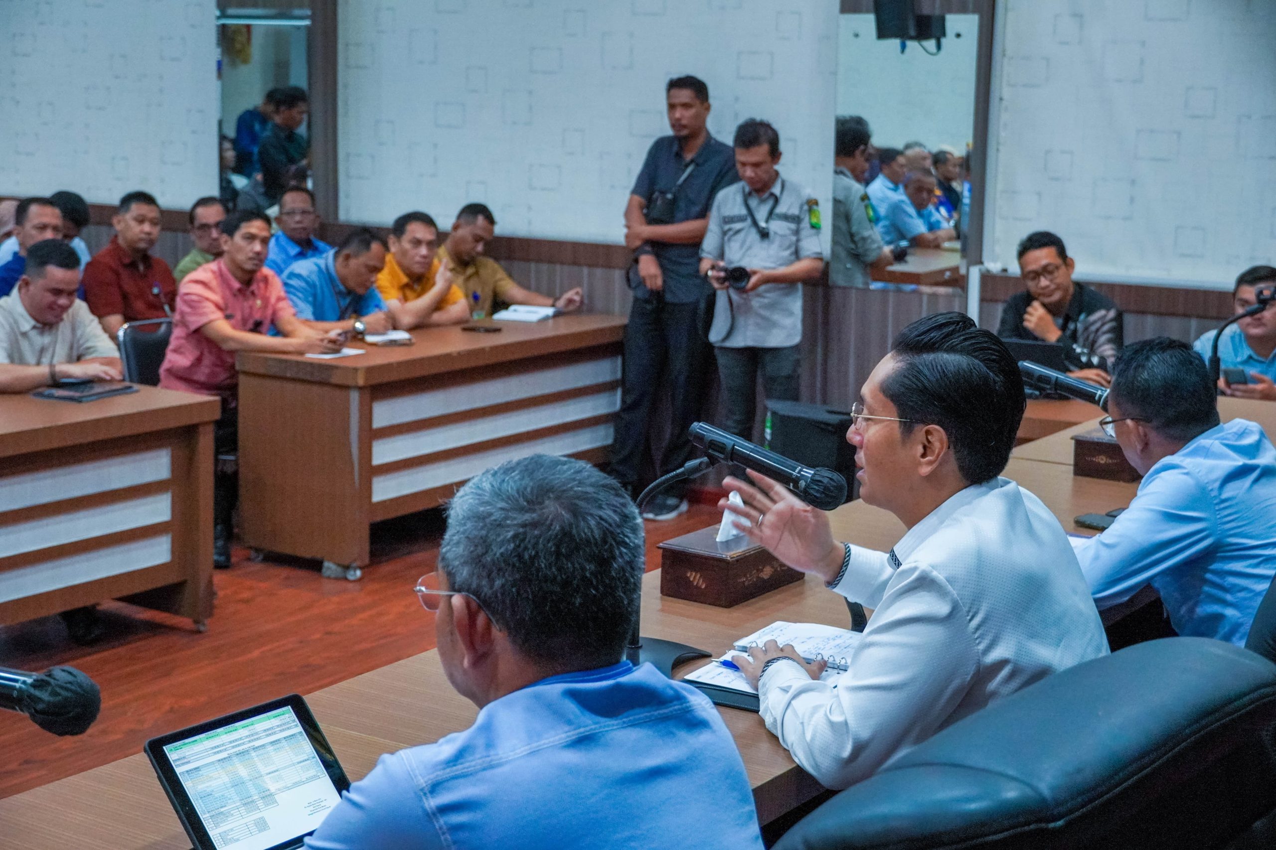Pimpin Rapat dengan 26 OPD dan 21 Camat, Ini Yang Diinginkan Rico-Zaki