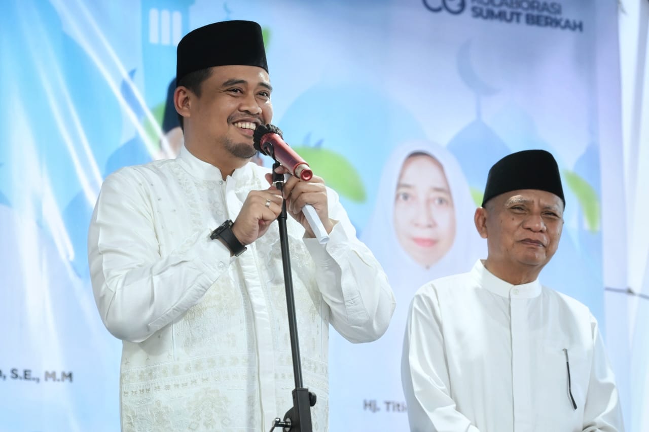 Gubernur Bobby Bersama Wagub Safari Ramadhan di Kota Medan