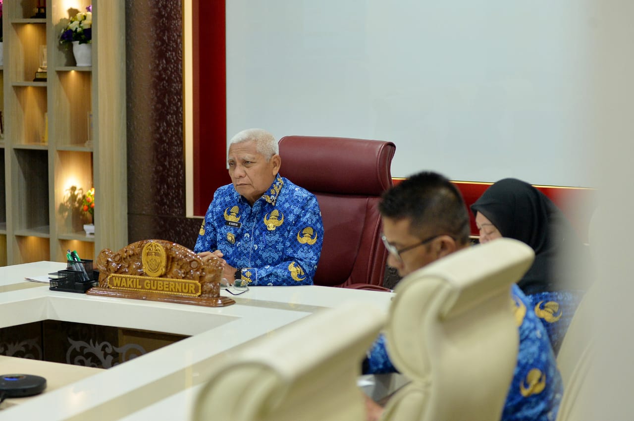 Rakor Penyelenggaraan Pemda Bersama Sejumlah Menteri, Wagubsu Minta ‘Kejar’ Proses Revisi RTRW