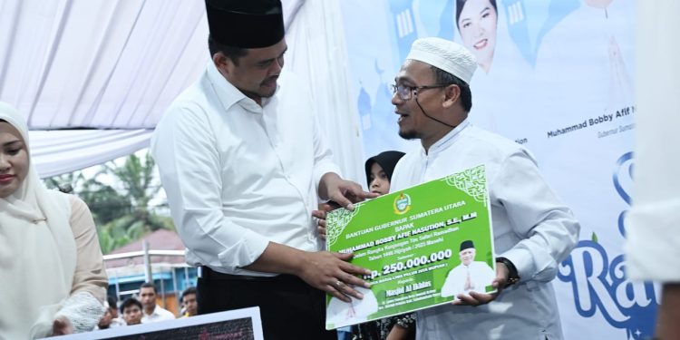 Safari Ramadan di Labura, Gubernur Bobby Ajak Masyarakat Maksimalkan Fungsi Masjid