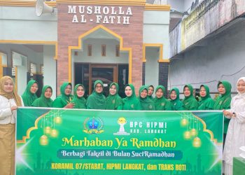 TNI – HIPMI Langkat Berbagi Seribuan Kebaikan Ramadan