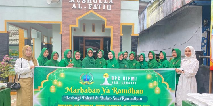 TNI – HIPMI Langkat Berbagi Seribuan Kebaikan Ramadan