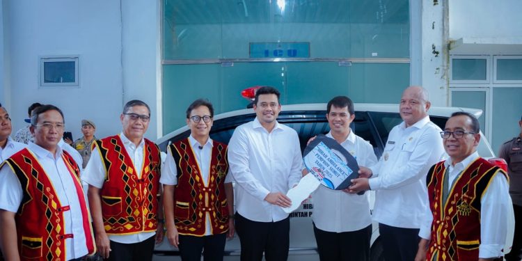 Sepekan Setelah Ditinjau Gubernur Bobby, RSUD Tafaeri Nias Utara Ground Breaking Peningkatan Kualitas