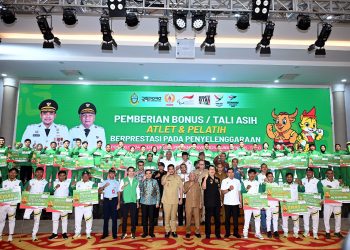 Gubernur Bobby Tambah Bonus Atlet PON dan Peparnas, Juga Tanggung Pajak Bonus