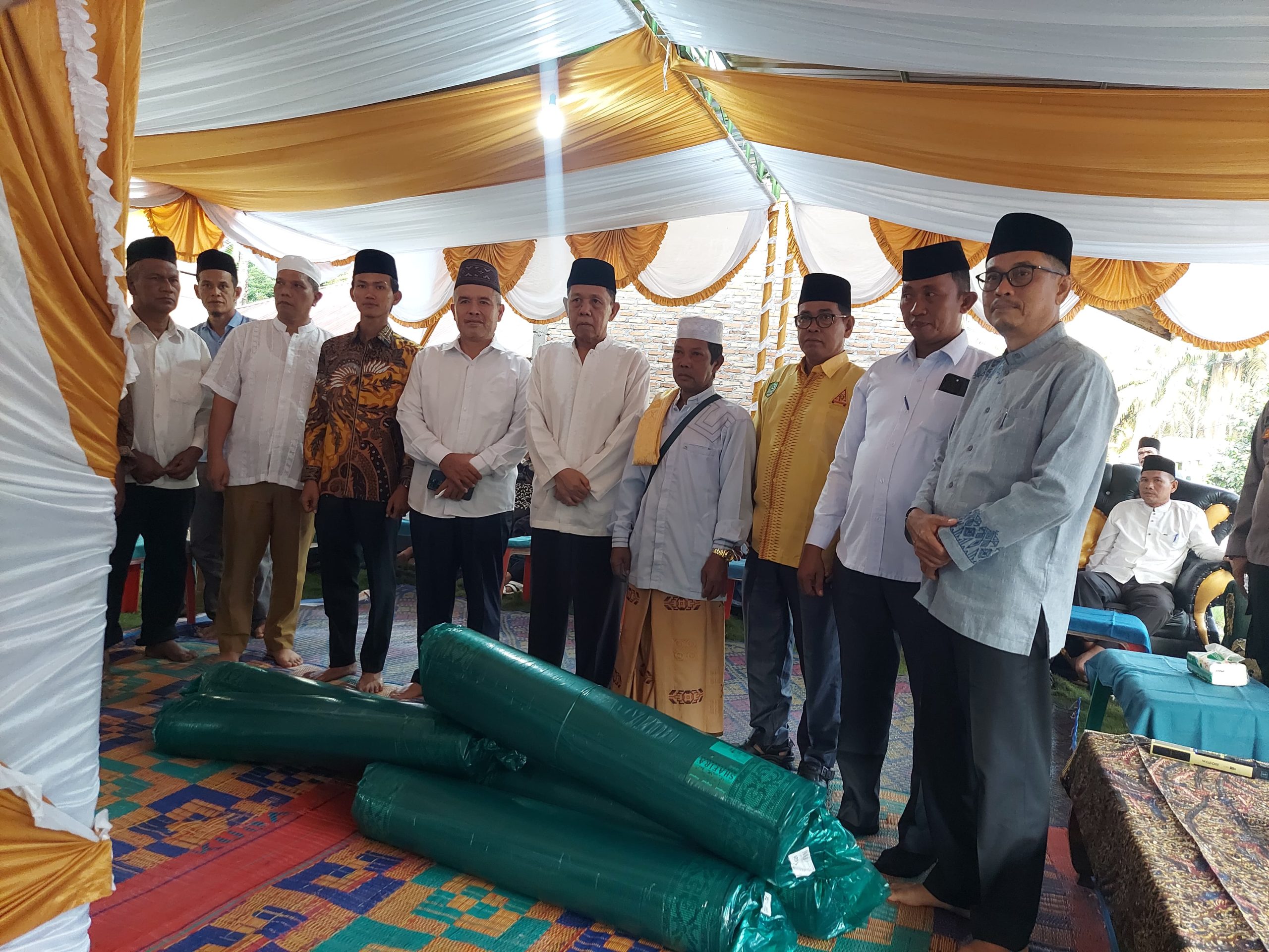 Pemkab Paluta Safari Ramadhan Di Desa Huta Pasir Simangambat