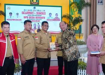 Bupati Langkat Kukuhkan Desa Bersatu 2025 – 2030