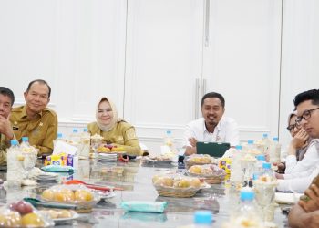 Bupati Langkat Ikuti Entry Meeting Pemeriksaan Keuangan