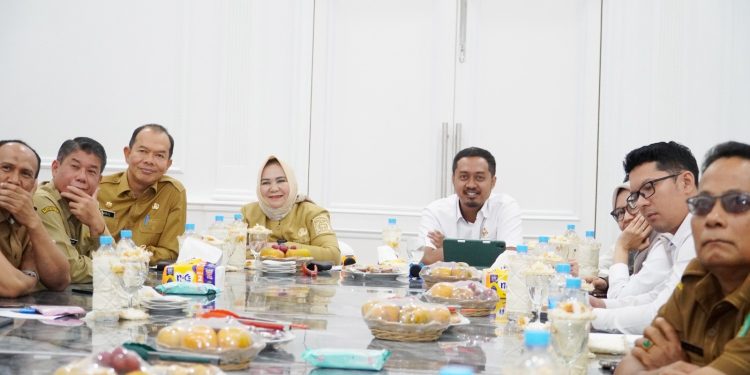 Bupati Langkat Ikuti Entry Meeting Pemeriksaan Keuangan