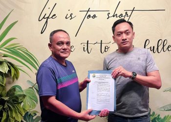 Terima SK dari PBSI Sumut, Aswindy Pimpin BLC Sumut