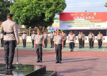 Bentuk Penghargaan Jelang Pensiun, Dua Kapolsek Jajaran Polres Madina Naik Pangkat