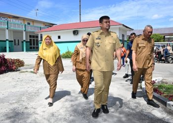 Hari Pertama Kerja Usai Libur Lebaran, Gubernur Bobby Sidak RS Haji Medan