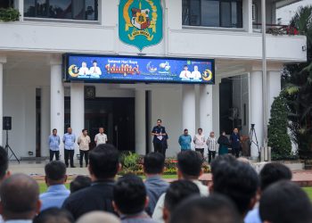 Apel Perdana Pasca Libur Idulfitri, Wali Kota Rico Minta Jajaran Langsung Bekerja Layani Masyarakat