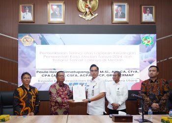 Terima Entry Meeting BPK, Rico Waas: Jika Mau Kota Ini Maju Harus Dimulai dari Sistem Keuangan yang Baik