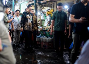 Tinjau Pasar Simalingkar Terkait Keluhan Masyarakat, Rico Waas: Besok Normalisasi Drainase Dilakukan