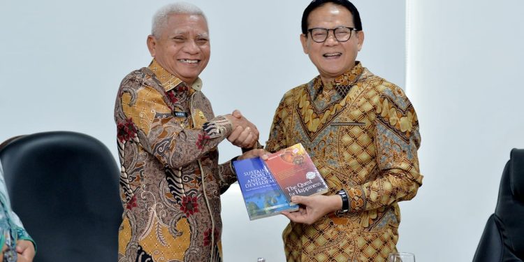 Wagubsu dan Anggota DPR RI Rokhmin Dahuri Bahas Agromaritim untuk Peningkatan Daya Saing Ekonomi Sumut