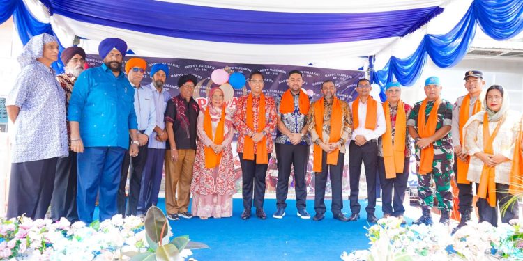 Hadiri Perayaan Vaisakhi, Wali Kota Rico Ajak Umat Sikh Bersinergi Bangun Medan