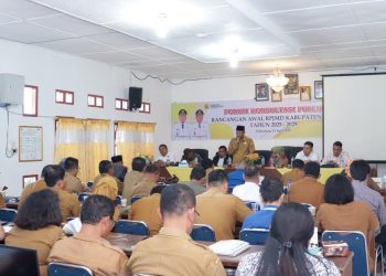Wakil Bupati Dairi Buka Forum Konsultasi Publik Rancangan Awal RPJMD