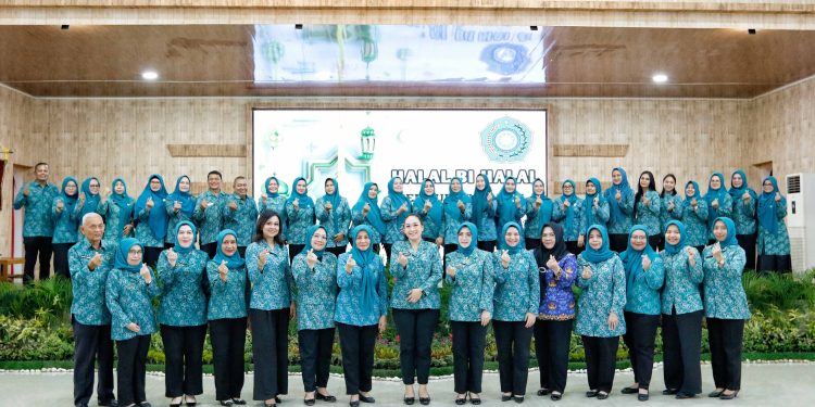 Pererat Silaturahmi, TP PKK Kota Medan Gelar Halalbihalal