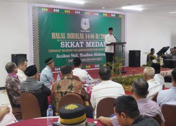Hadiri Halalbihalal SKKAT Medan, Rico Waas: Pemko Medan Buka Diri Jalin Mutual Relationship dengan Aceh Tenggara