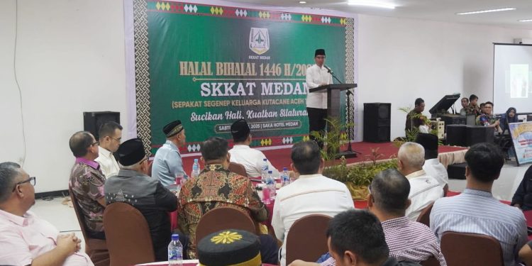 Hadiri Halalbihalal SKKAT Medan, Rico Waas: Pemko Medan Buka Diri Jalin Mutual Relationship dengan Aceh Tenggara