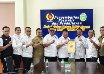 Kembalikan Formulir, Hatunggal Siregar Berpeluang Kuat Jadi Calon Tunggal Ketum KONI Sumut
