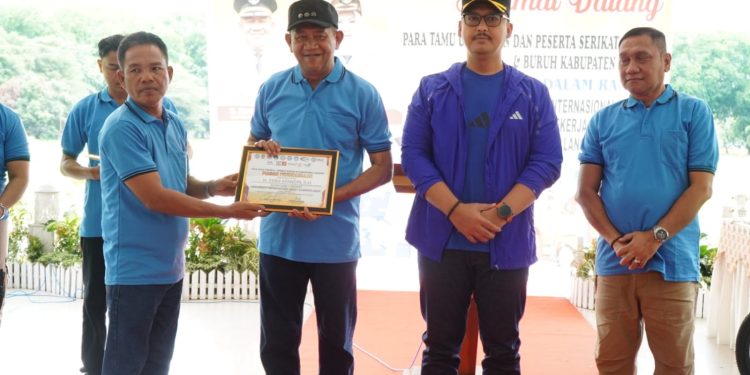 May Day di Langkat Meriah dan Kondusif, Bupati Langkat Apresiasi Kaum Buruh