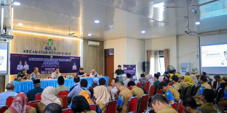Tingkatkan Pelayanan Publik, Kecamatan Medan Barat Luncurkan APARATUR