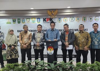 Wali Kota Rico Ikuti Rakor Penguatan Sinergi Kolaborasi KPK dan Pemerintah Daerah dalam Pemberantasan Korupsi
