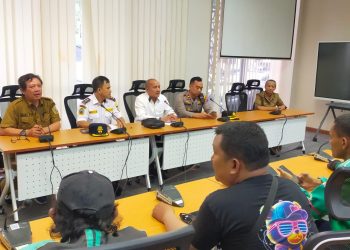 Frans Dante Terima Aspirasi Driver Ojol