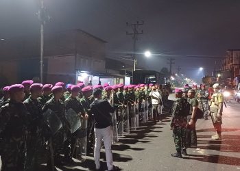 Pemko Medan Bersama Personil TNI dan Polri Lakukan Pengamanan Aksi Tawuran di Belawan