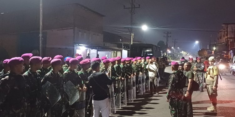 Pemko Medan Bersama Personil TNI dan Polri Lakukan Pengamanan Aksi Tawuran di Belawan