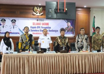 Kepala BPK RI Perwakilan Sumut Kunjungi Pemko Tanjungbalai