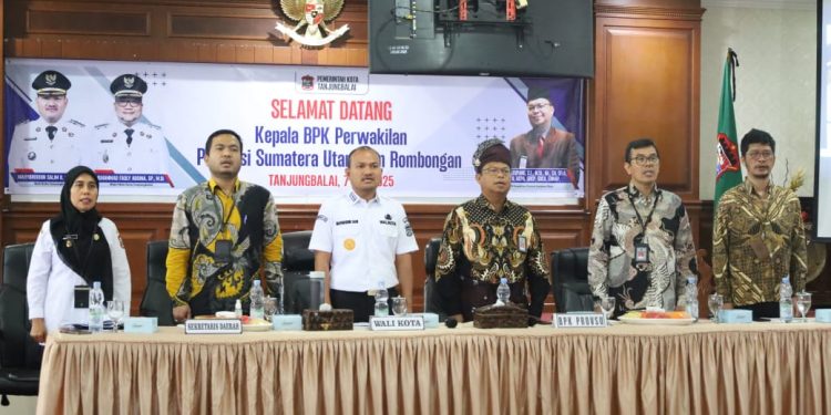 Kepala BPK RI Perwakilan Sumut Kunjungi Pemko Tanjungbalai
