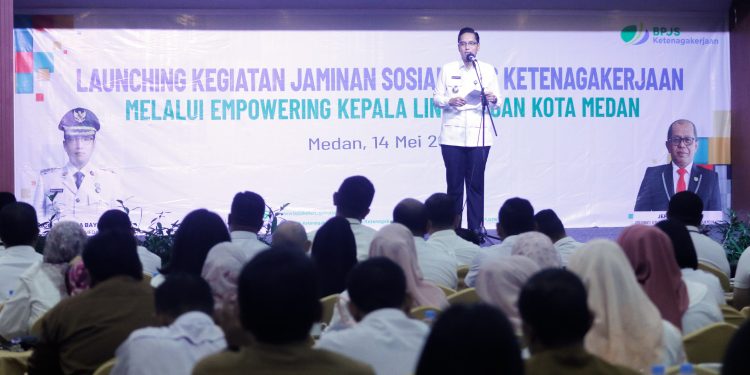 Banyak Keuntungan Diperoleh, Wali Kota Rico Minta Setiap Kepling Ajak 25 Warga Ikut BPJS Ketenagakerjaan