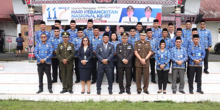 Wabup Dairi Pimpin Upacara Hari Kebangkitan Nasional