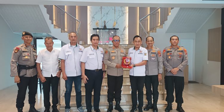 KONI Medan Audiensi ke Kapolrestabes, Bahas Pemassalan Olahraga ke Masyarakat