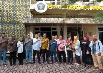 Humas Polda Silaturahmi ke PWI Sumut, Farianda: Saat Liputan Anggota PWI selalu Kedepankan Etika