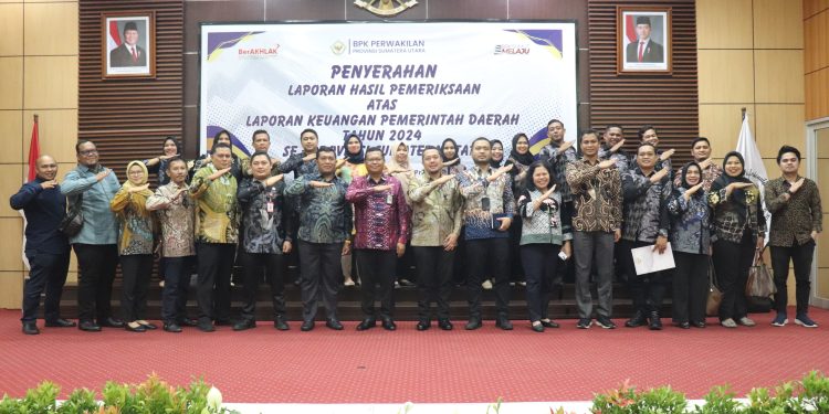 Pemkab Paluta Terima Predikat WTP Dari BPK RI TA 2024